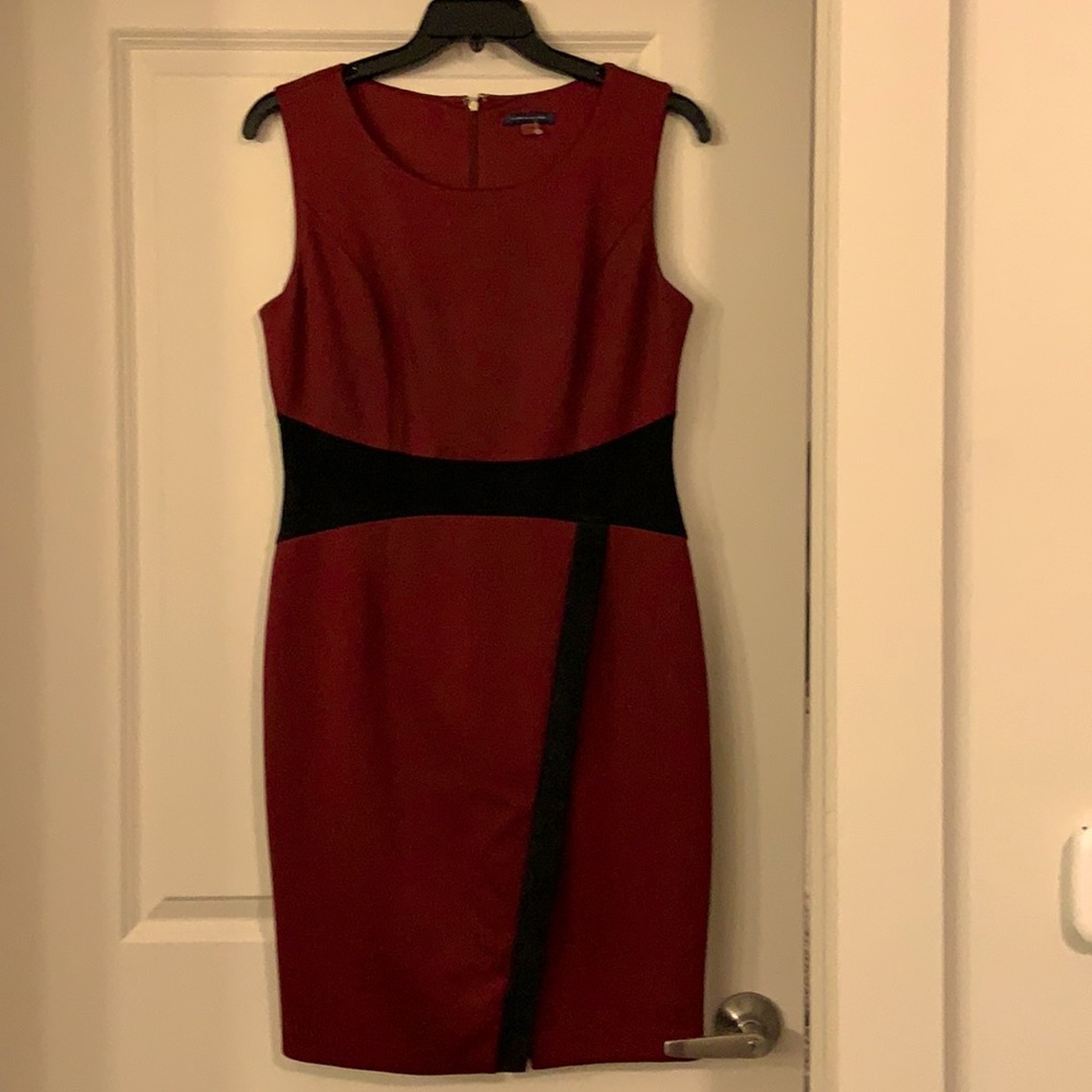 Tommy Hilfiger Burgandy dress with Lining